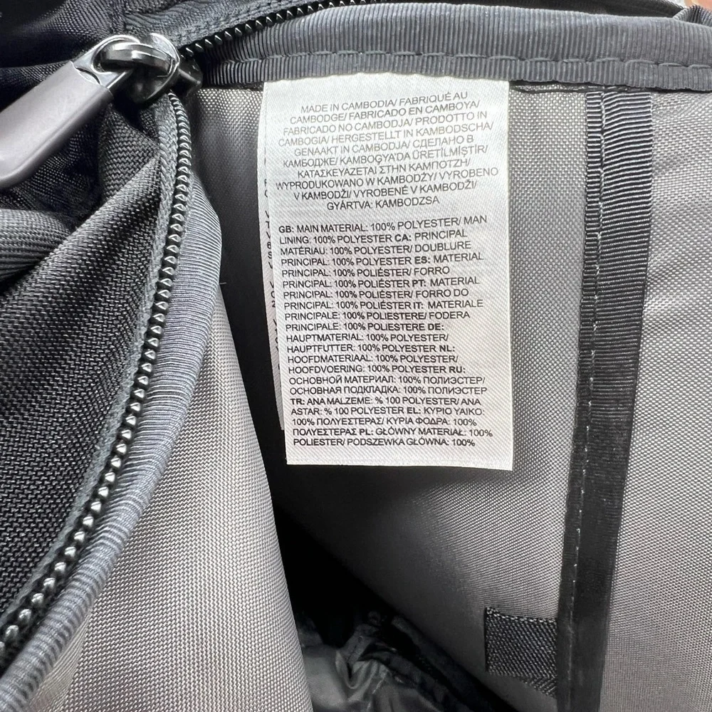 The North Face compartment interstate cover